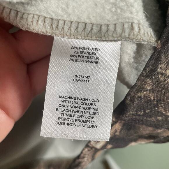 Redhead Nature Graphic Hooded Men’s Jacket Breakup Infinity Sz 2XL - Picture 7 of 12